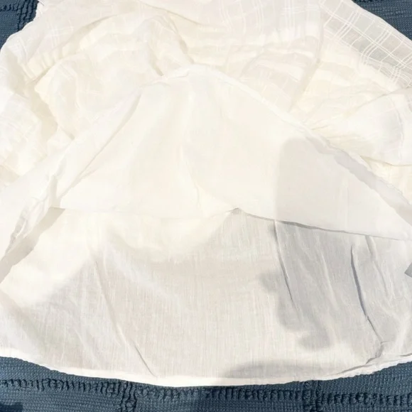 New Free People White ari mini smock dress Medium - Picture 11 of 16